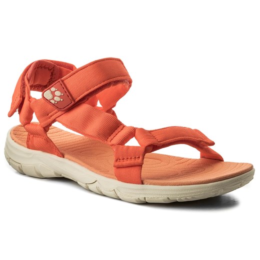 Sandały JACK WOLFSKIN - Seven Seas 2 Sandal W 4022441 Hot Coral Jack Wolfskin  40.5 eobuwie.pl