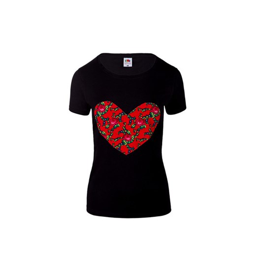 Damska koszulka z sercem