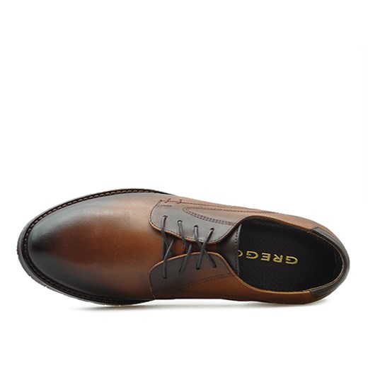 Pantofle Gregor 1836A-ME-KRBEZ-B570 Jasny Brąz lico  Gregor  Arturo-obuwie