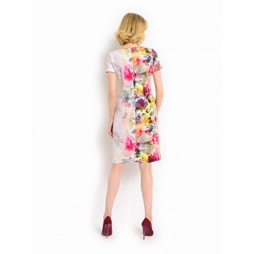 Sukienka z akwarelowym kwiatowym wzorem Potis & Verso LIFFA