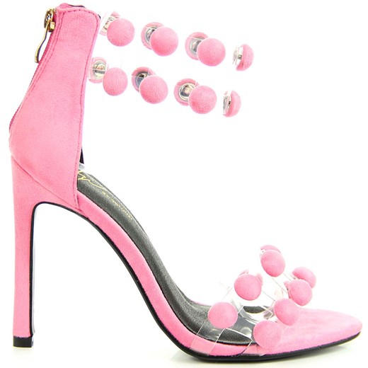 Sandały damskie na szpilce różowe Sergio Todzi Sergio Todzi  39 ButyRaj.pl promocja 