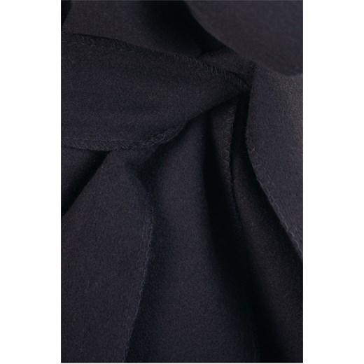 M91 Elegancki stylowy płaszcz z flauszu (40-50) czarny Lamar czarny 40/42 