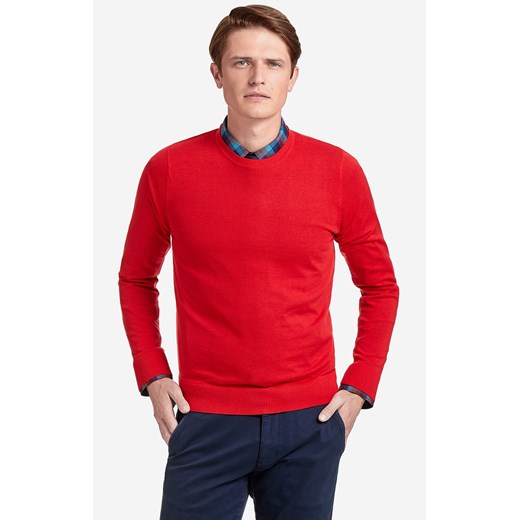 Czerwony sweter LAMBERT Lambert L Wólczanka