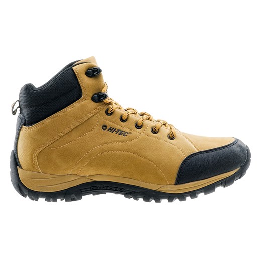 MĘSKIE BUTY TREKKINGOWE CARONI MID 84402-CAMEL/BLACK HI-TEC, Kolor - 84402-CAMEL/BLACK, Rozmiar - 41, Płeć - MEN