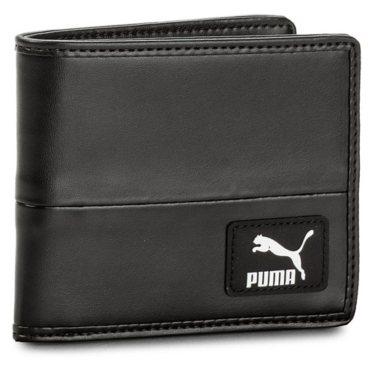 Duży Portfel Męski PUMA - Orginals Billfold Wallet 075019 01  Puma Black szary Puma  eobuwie.pl
