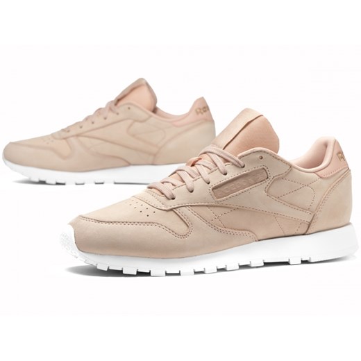 Buty Reebok Classic leather nude nbk > cn1504