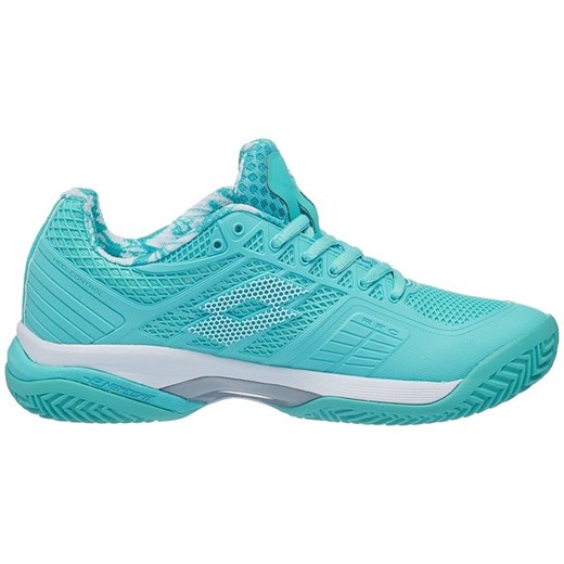 Damskie buty tenisowe Lotto Viper Ultra IV Clay W - green thai/white + 2-pack skarpet Lotto Lotto 41 Strefa Tenisa