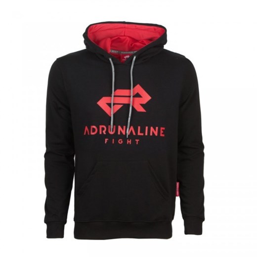 FIGHT HOODIE BASIC BLACK/RED S