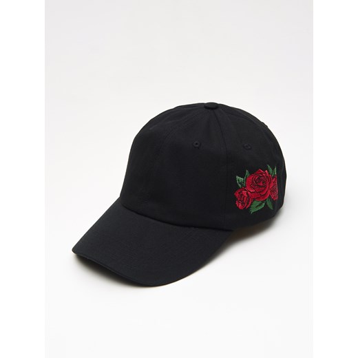 Cropp - Czapka bejsbolówka - Czerwony Cropp czarny One Size