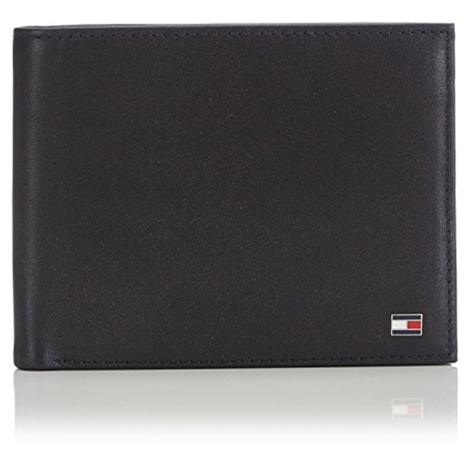 Tommy Hilfiger Eton Trifold portfel męski, 13 x 10 x 2 cm -  czarny -  13x10x2 cm (B x H x T)