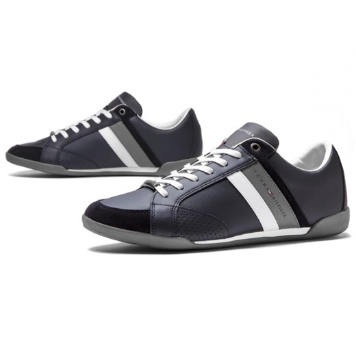 Buty Tommy hilfiger Corporate material mix cupsole > fm0fm01532 403
