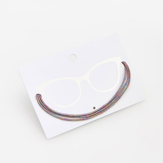 Reserved - Łańcuszek do okularów - Wielobarwn bialy Reserved One Size 