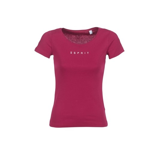 Esprit  T-shirty z krótkim rękawem PHILIO  Esprit rozowy Esprit S Spartoo