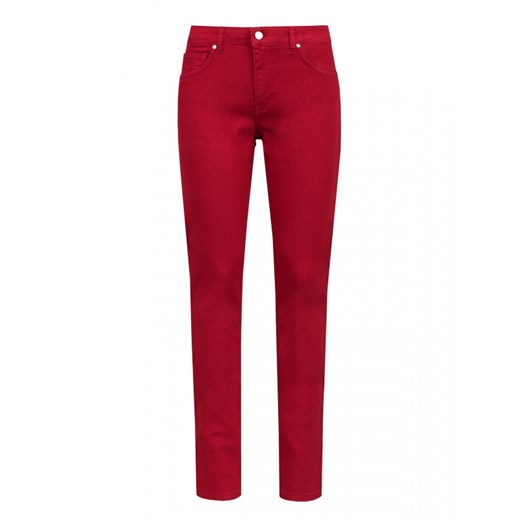 Czerwone spodnie jeansowe L'AF RENA L’af  40 Eye For Fashion