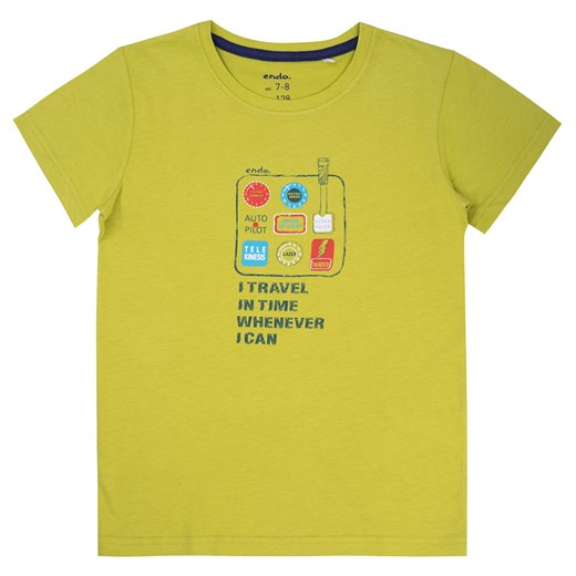 T-shirt z grafiką przód/tył dla chłopca 9-13 lat