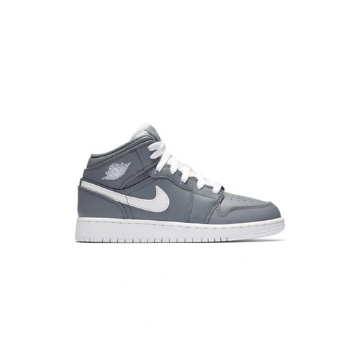 Buty Nike Air Jordan 1 Mid BG "Cool Grey" - 554725-036 szary Jordan  UrbanGames