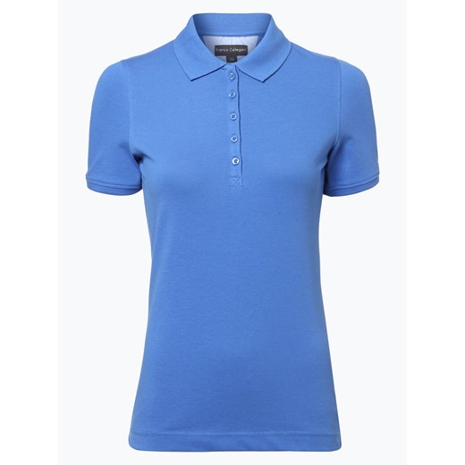 Franco Callegari - Damska koszulka polo, niebieski Franco Callegari  48 vangraaf