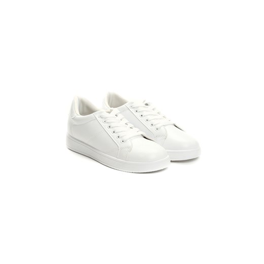 Białe Buty Sportowe Slipcover