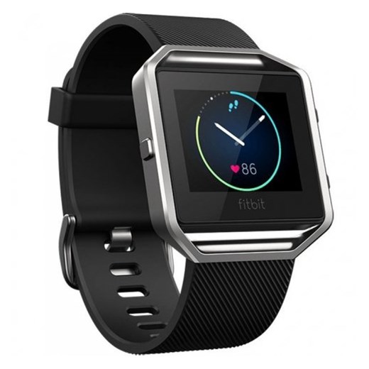 MONITOR AKTYWNOŚCI FITBIT BLAZE - FB502SBKS-EU - ROZMIAR S czarny Fitbit  okazja otozegarki 