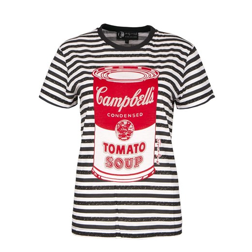 T-shirt Andy Warhol by Pepe Jeans szary Pepe Jeans  VisciolaFashion
