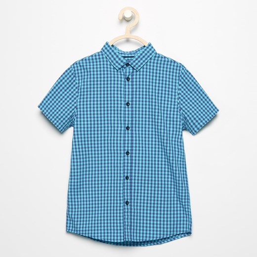 Reserved - Koszula z krótkim rękawem - Niebieski niebieski Reserved 140 