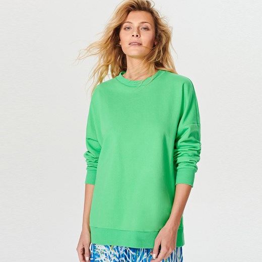 Reserved - Długa bluza oversize - Zielony Reserved M