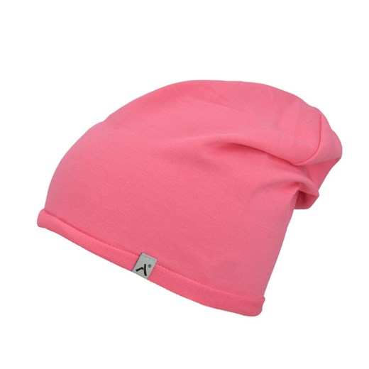 Czapka Beanie Krasnal UNISEX rozowy Akaz uniwersalny JK-Collection