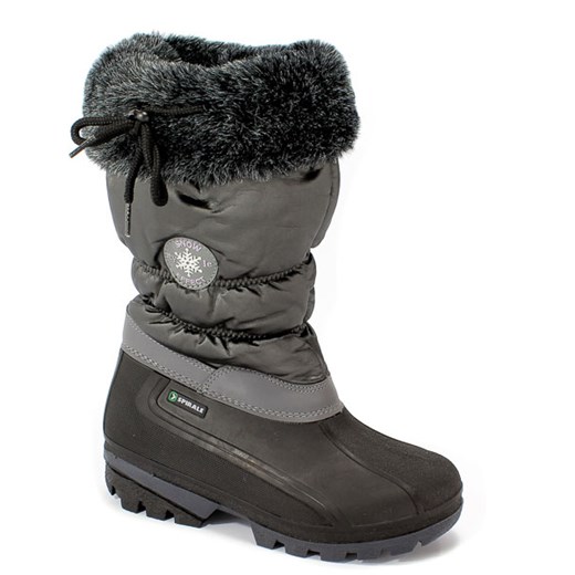 Śniegowce Spirale 0005953 Black Grey Spirale 37 okazja EuroButy.com.pl
