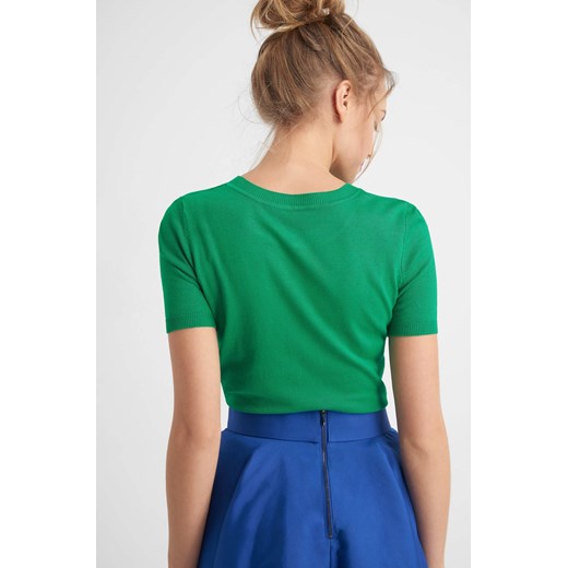 Sweter z aplikacją 3D zielony ORSAY XL orsay.com