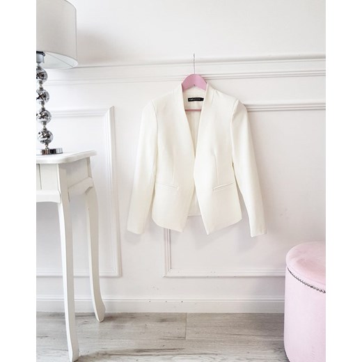 Marynarka Belen white szary XL Butik Latika
