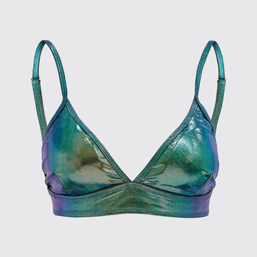 Cropp - Ladies` swimming suit - Turkusowy Cropp zielony M 