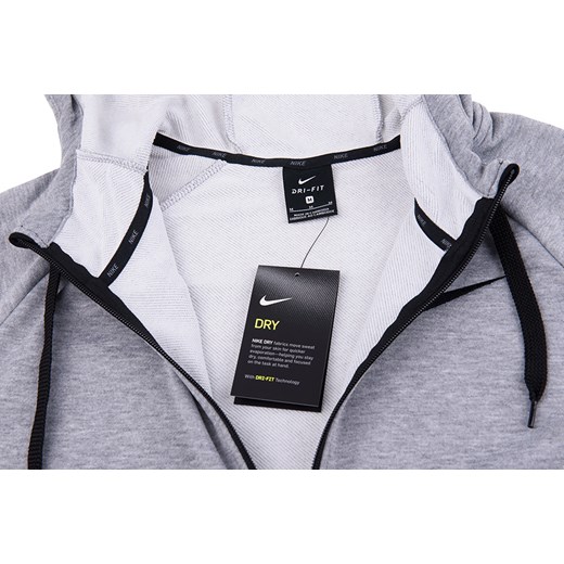 Bluza Nike Meska Dry Hoodie FZ Fleece 860465 063 szary Nike XL Desportivo