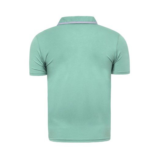 Męska koszulka polo m5008 - zielona Risardi  L 