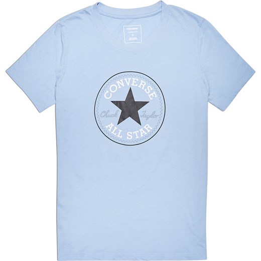 Koszulka Converse CORE SOLID CHUCK PATCH CREW 10001124-A19 BLUE CHILL niebieski Converse L eastend