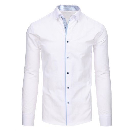 Koszula męska biała (dx1462)  Dstreet M 
