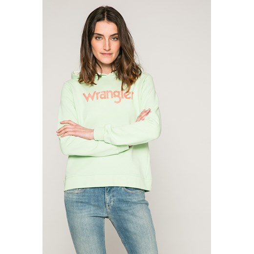 Bluza damska zielona Wrangler młodzieżowa 