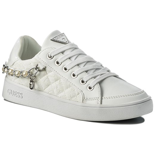 Sneakersy GUESS - Briann2 FLBN21 LAC12 WHITE  Guess 36 eobuwie.pl