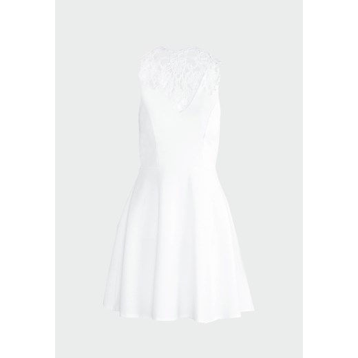 Biała Sukienka Blozen Born2be  uniwersalny promocja Born2be Odzież 