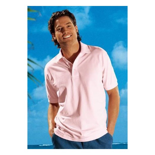 Różowa koszulka polo, Berto Lucci
