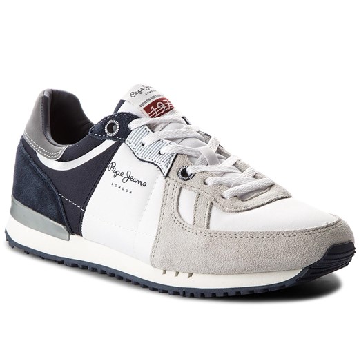 Sneakersy PEPE JEANS - Tinker 1973 White 800 Pepe Jeans bialy 42 eobuwie.pl