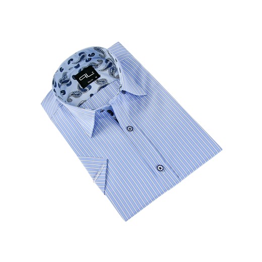 Koszula męska P2M-1X-072-N Pako Lorente niebieski XL 
