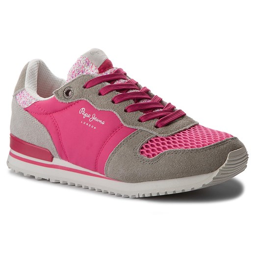 Sneakersy PEPE JEANS - Gable Tongue PLS30621  Disco Pink 356 Pepe Jeans rozowy 39 eobuwie.pl