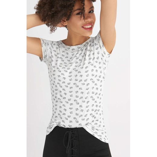 T-shirt z minimalistycznym nadrukiem ORSAY  S orsay.com