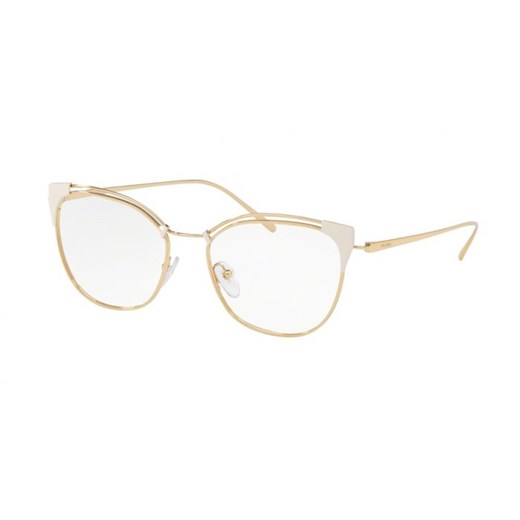 OKULARY KOREKCYJNE PRADA PR 62UV YDD1O1 53 bialy Prada  Aurum-Optics