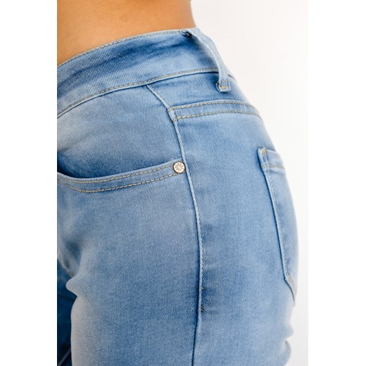 Jasne jeansy rurki regular fit niebieski Zoio XS zoio.pl okazyjna cena 