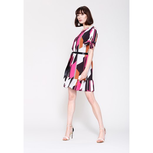 Fuksjowa Sukienka Colourfull Wind Renee  uniwersalny Renee odzież