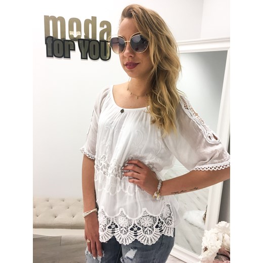 Wakacyjna bluzeczka Justi uniwersalny Moda For You