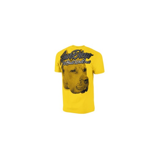 Koszulka Pit Bull San Diego Dog - Żółta (218025.2100) Pit Bull West Coast zolty L ZBROJOWNIA