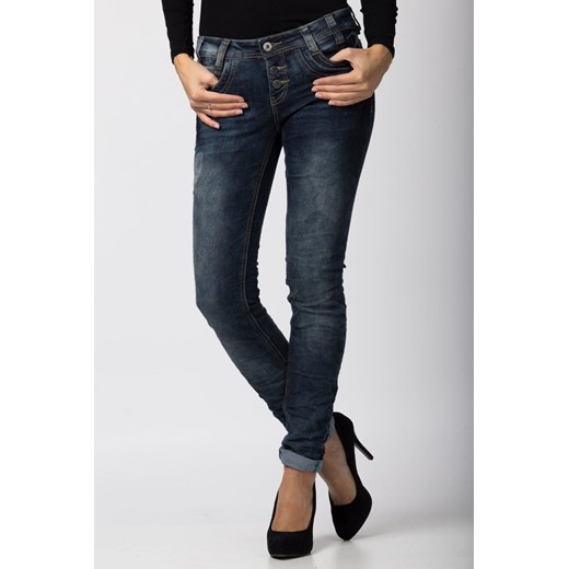 Spodnie jeansowe typu SlimFit - Urban Surface  Urban Surface L okazyjna cena cityruler2018 