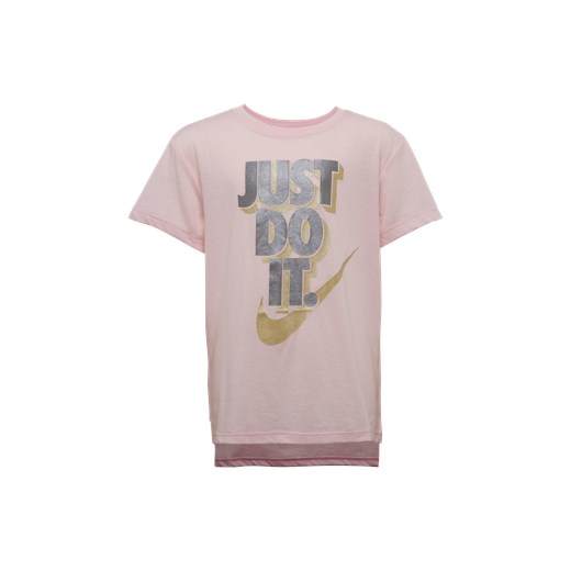 Różowa bluzka dziewczęca Nike Sportswear 